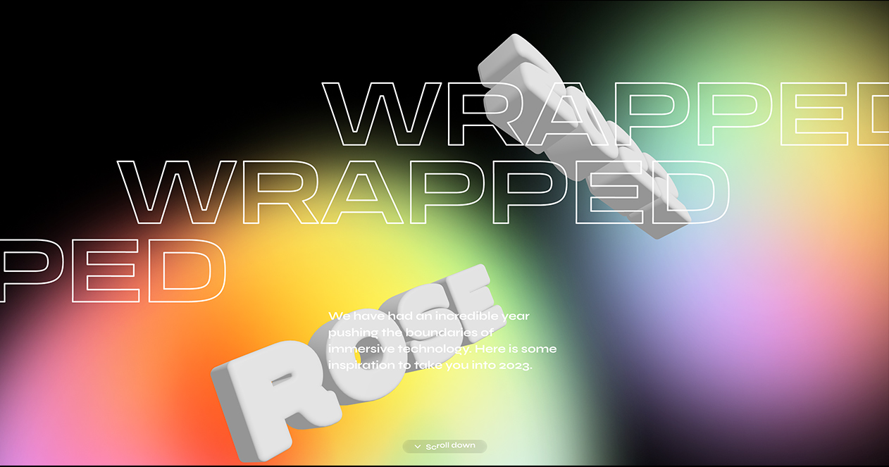 image of an example of Gradients and their use in web design