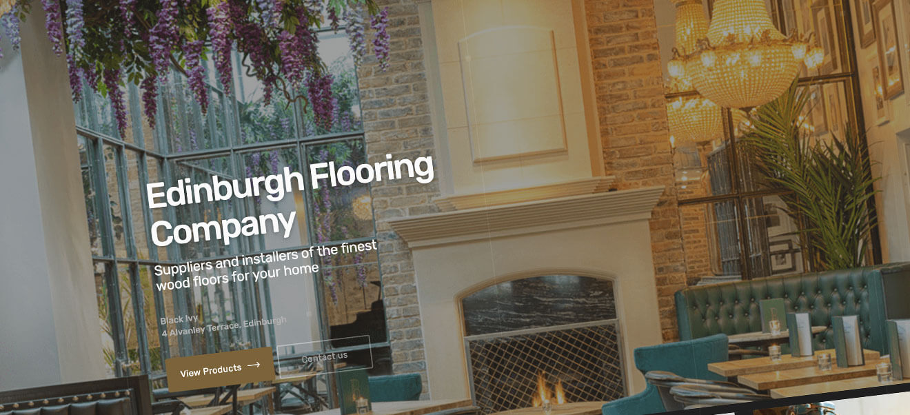 Transforming Edinburgh Flooring Company's Website hero image