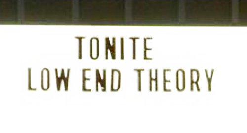 Low End Theory logo