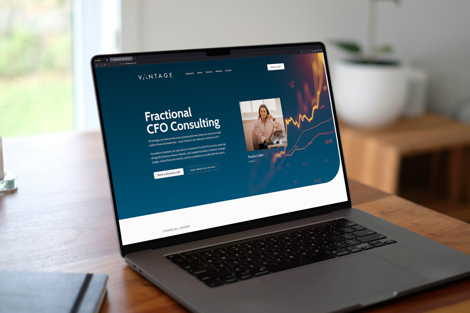 Vantage CFO hero image