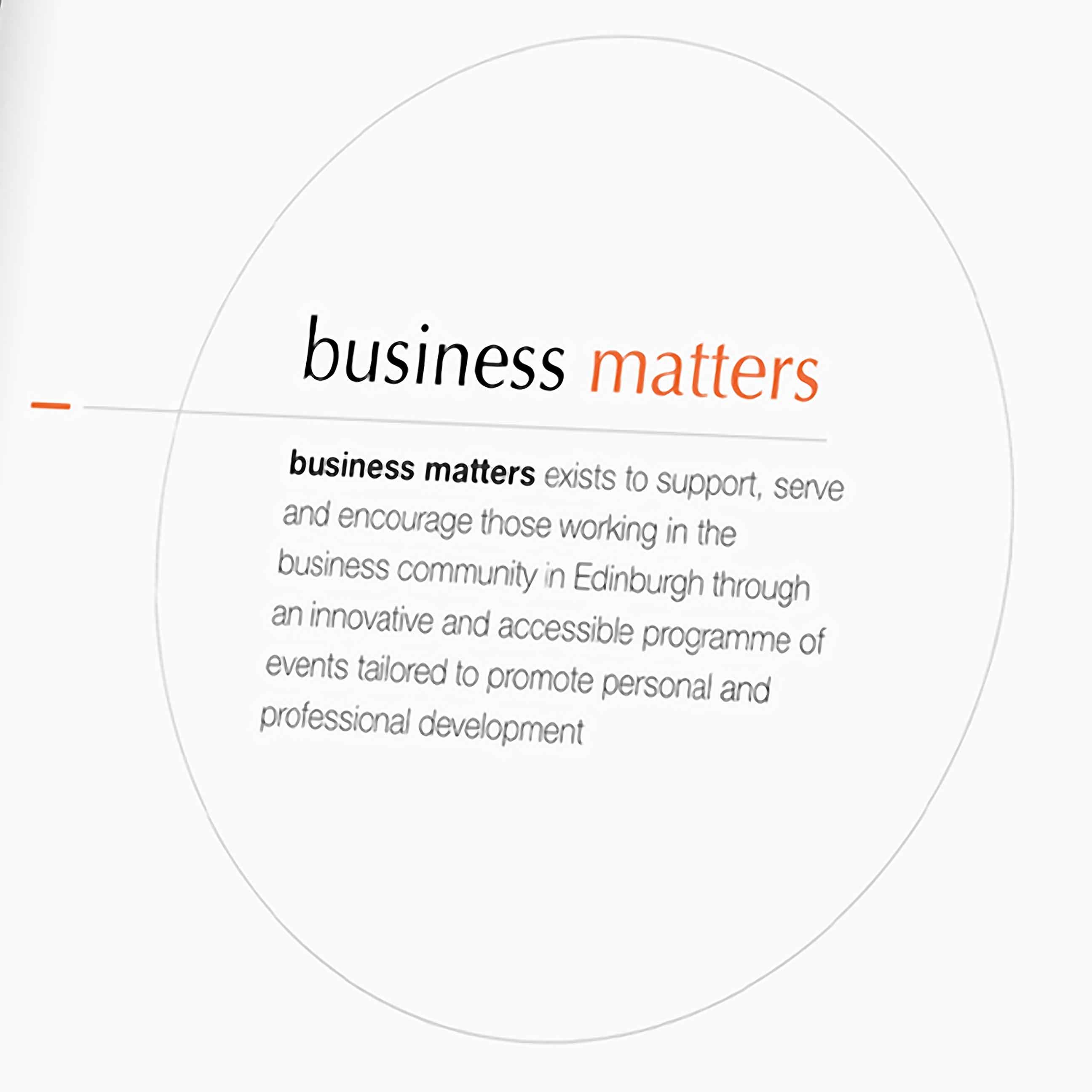 Business Matters image panel